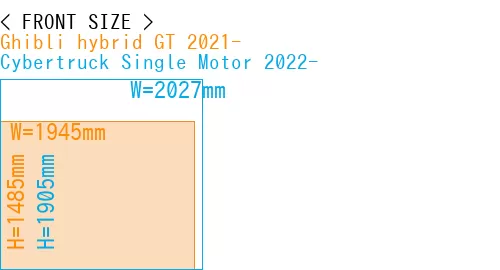#Ghibli hybrid GT 2021- + Cybertruck Single Motor 2022-